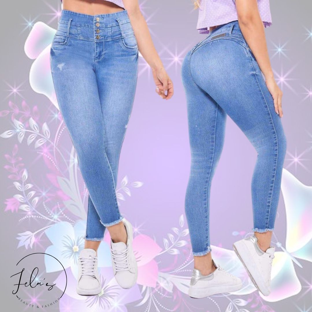 Jeans Colombianos Lavados – Felas Beauty and Fashion
