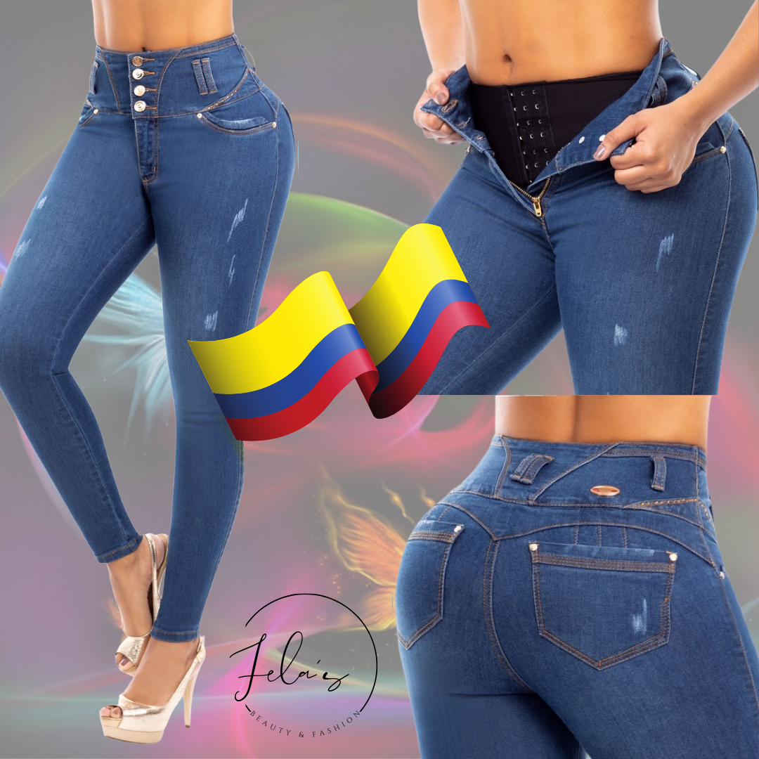 Jeans Colombianos Pitbull – Felas Beauty and Fashion